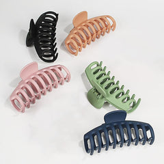 Matte Hair Claw Clips for All Hair Types