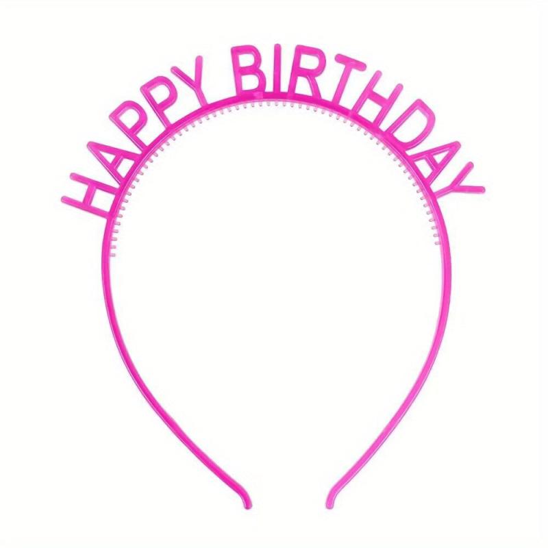Birthday Luminous Headband Non slip Head Hoop Tiara Headdress