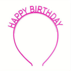 Birthday Luminous Headband Non slip Head Hoop Tiara Headdress