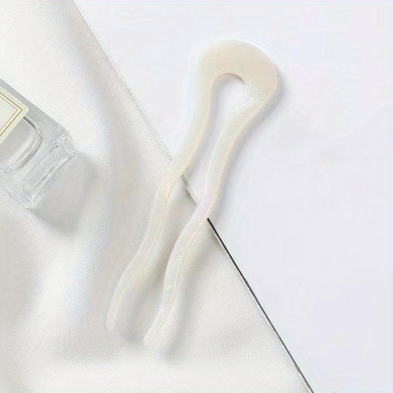 Multicolor Acetate Hairpin Braiding Hair Mother's Gift Women's Hairpin