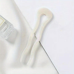 Multicolor Acetate Hairpin Braiding Hair Mother's Gift Women's Hairpin