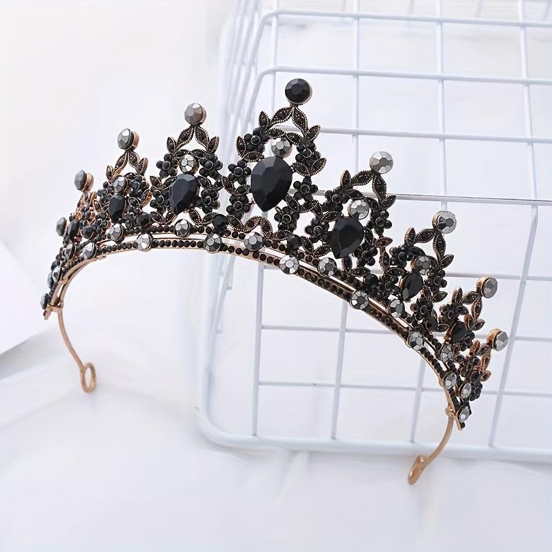 Crystal Bridal Princess Crown Wedding Tiara Rhinestone Hair Band