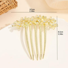 Opal Hairpin Wedding Bridal Hair Accessories for Women