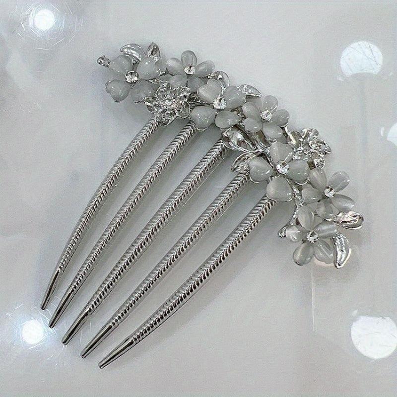 Opal Hairpin Wedding Bridal Hair Accessories for Women