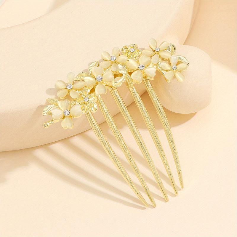 Opal Hairpin Wedding Bridal Hair Accessories for Women