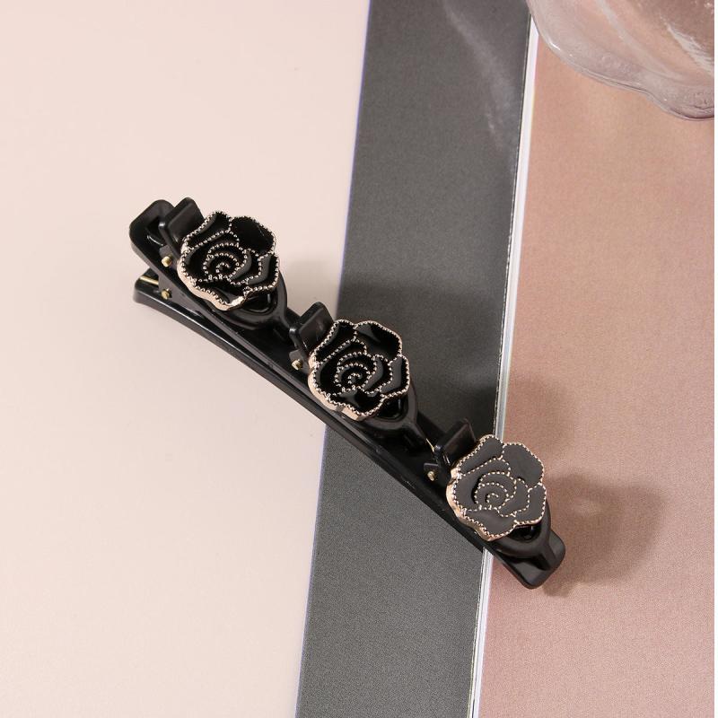 Braided Hair Clips Faux Pearl Hairpin Vintage Hair Accessories