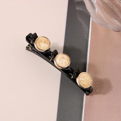 Braided Hair Clips Faux Pearl Hairpin Vintage Hair Accessories