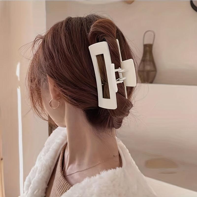 Rectangle Hair Claw Clip for Thick Hair