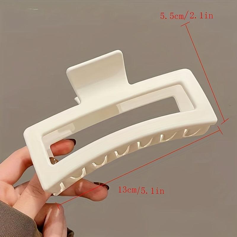 Rectangle Hair Claw Clip for Thick Hair