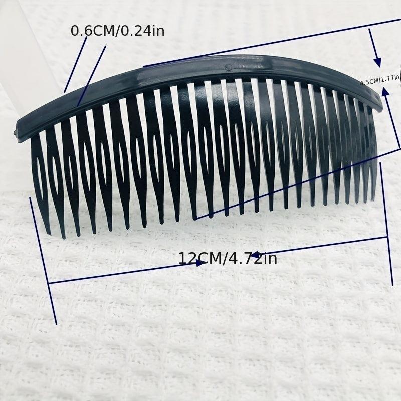 Minimalist Solid Hair Comb Bohemia Style Headwear Non Slip Hair Accessory