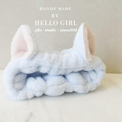 Cat Ear Headband for Washing Face Makeup Spa Hair Accessories