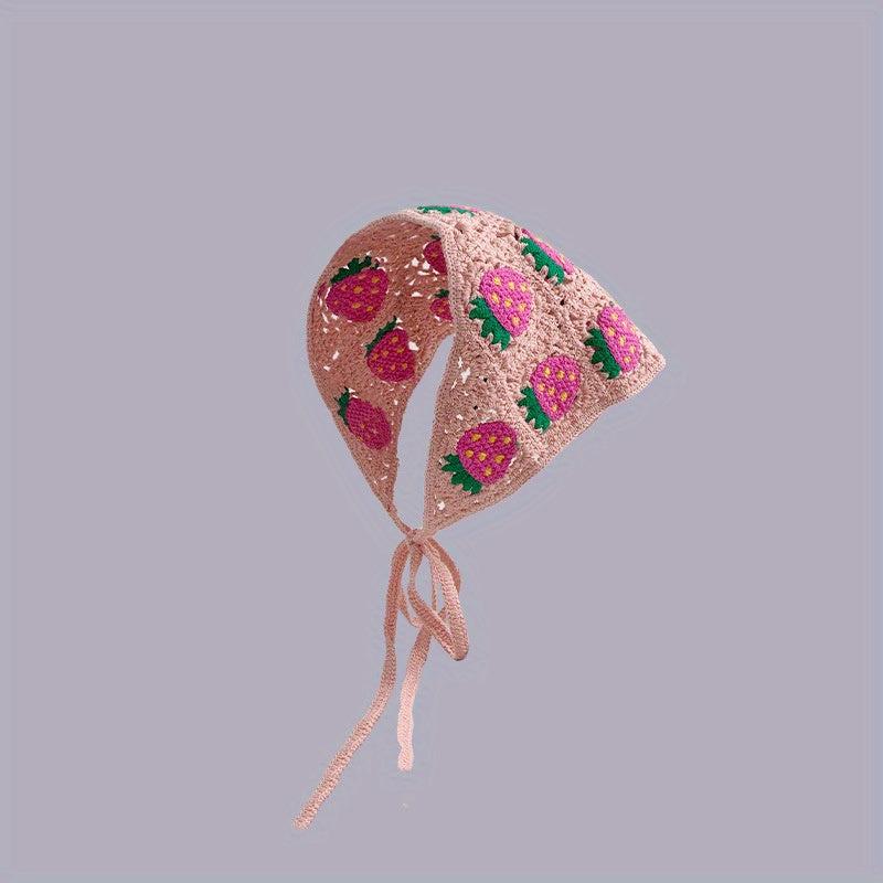 Boho Style Crochet Headscarf Knitted Hair Band