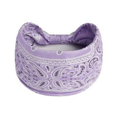Boho Paisley Pattern Hair Band Elastic Sports Sweatband