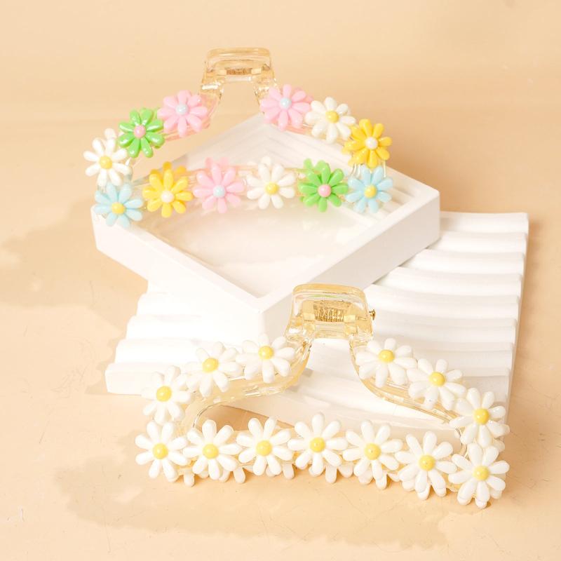 Daisy Hair Claw Clips Large Jaw Clips for Women Girls