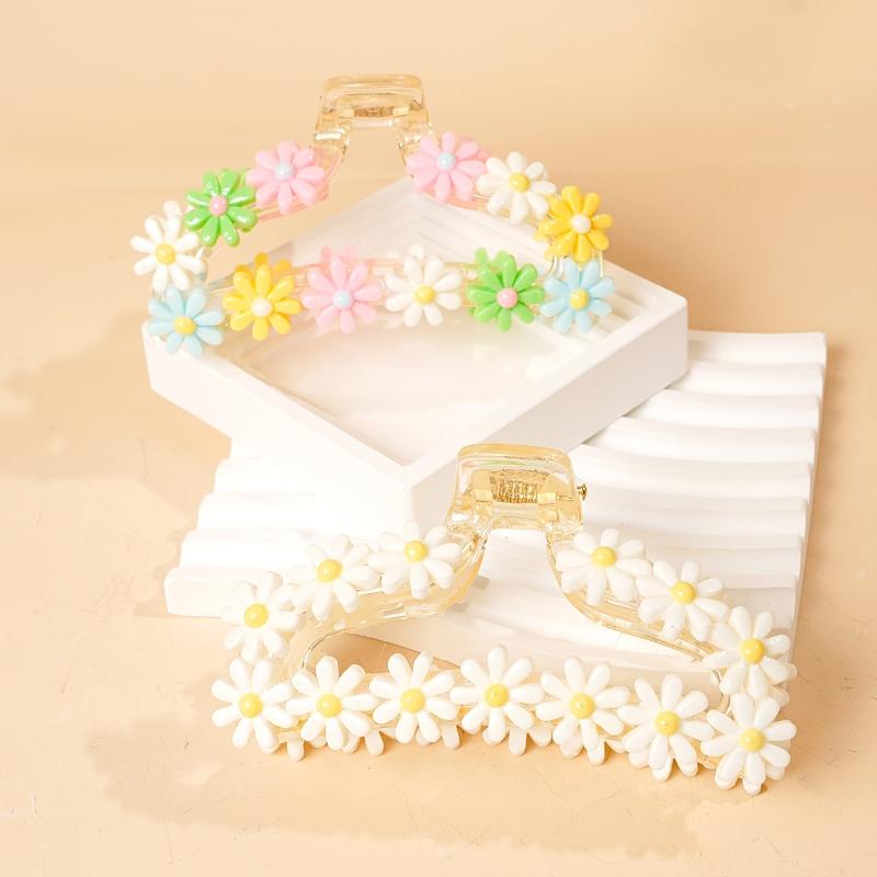 Daisy Hair Claw Clips Large Jaw Clips for Women Girls