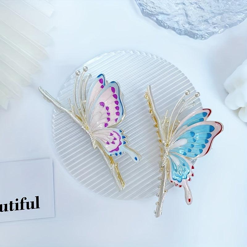 Metal Hair Claw Clips Strong Hold Grip Hair Jaw Clip Thick Hair Accessories