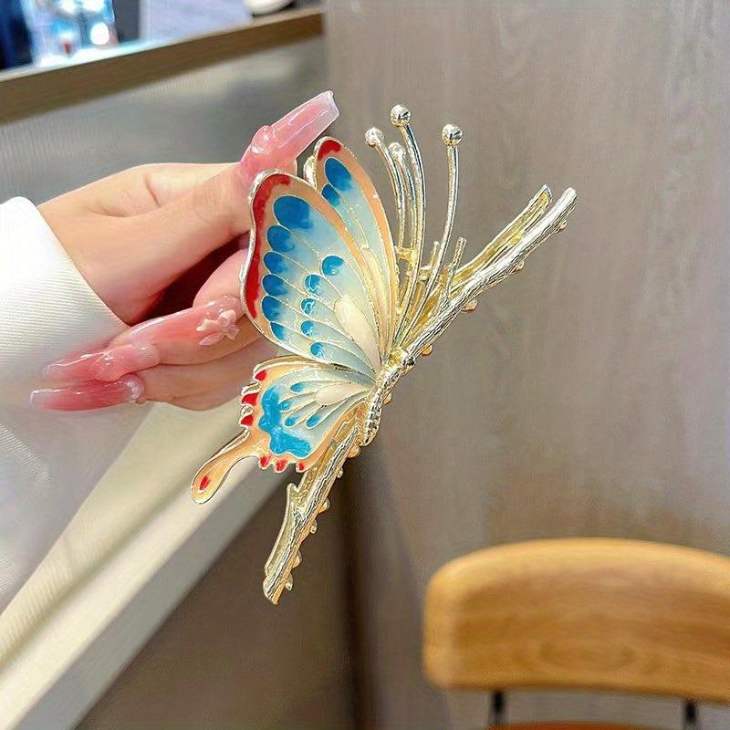 Metal Hair Claw Clips Strong Hold Grip Hair Jaw Clip Thick Hair Accessories