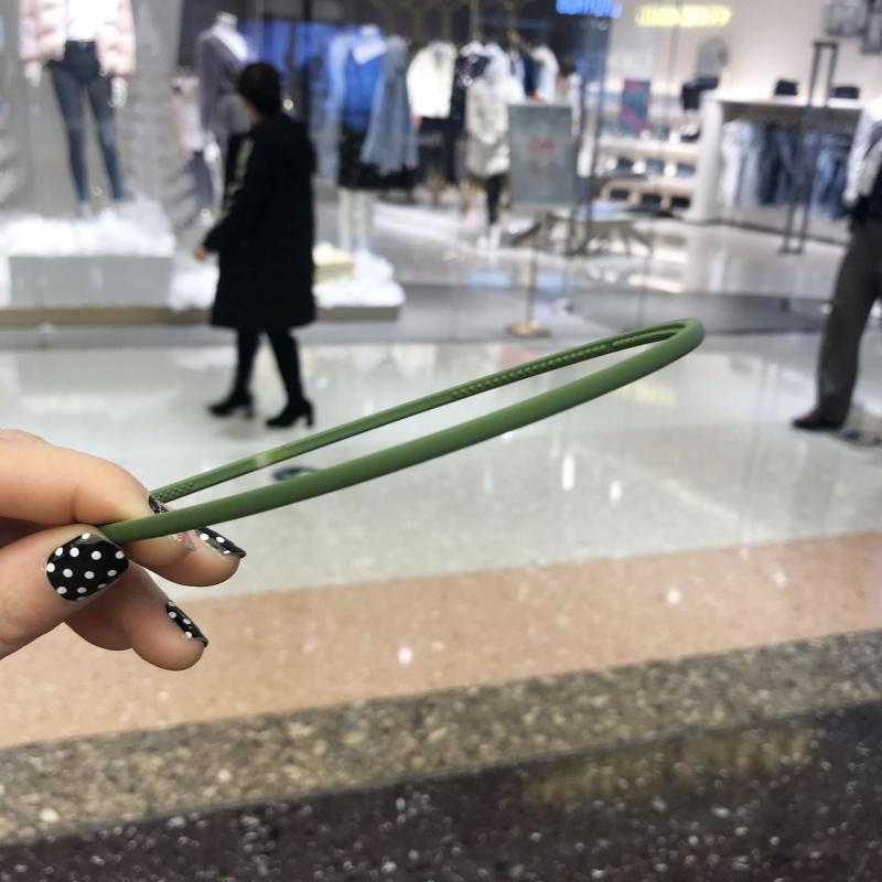 Matte Skinny Headband Non slip Waterproof Sweet Hair Accessories Girls Women
