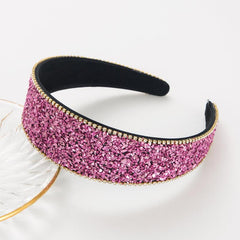Bling Rhinestone Headbands Bridal Hair Hoop Wedding Accessories