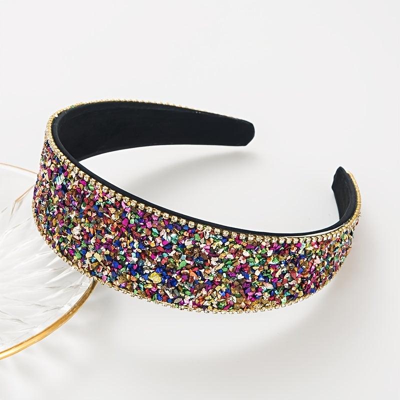 Bling Rhinestone Headbands Bridal Hair Hoop Wedding Accessories