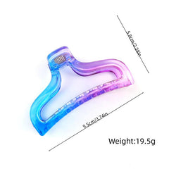 Fishtail Two Gradient Hair Claw