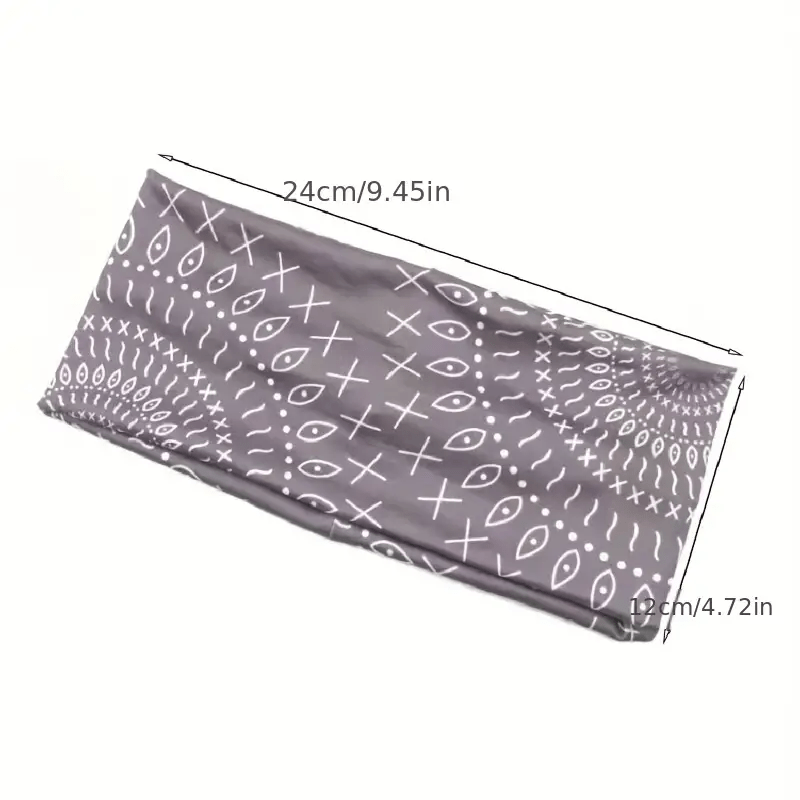 Colorful Leaf Butterfly Headband for Running Yoga Women