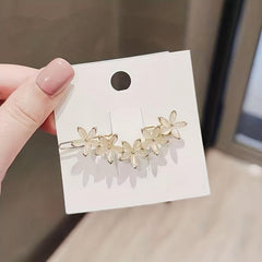 Rhinestone Zircon Opal Hair Clip Bobby Pin Bangs Clip