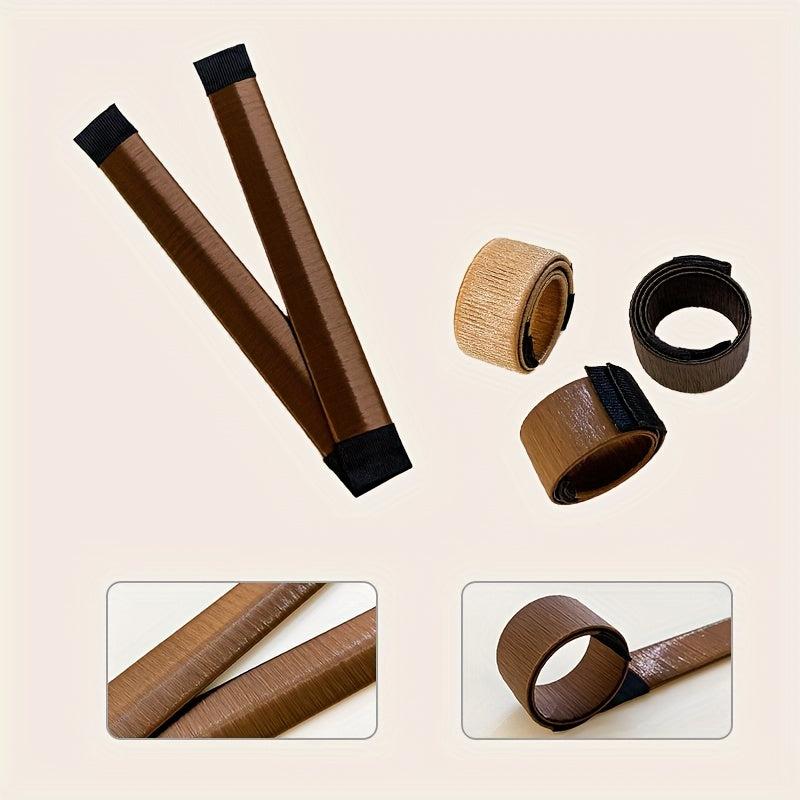 Donut Hair Fold Wrap Seamless Bun Maker Hair Styler Women's Hair Accessories