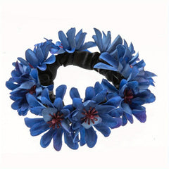 Boho Flower Hair Tie Ponytail Holder Hair Accessories