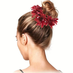Boho Flower Hair Tie Ponytail Holder Hair Accessories