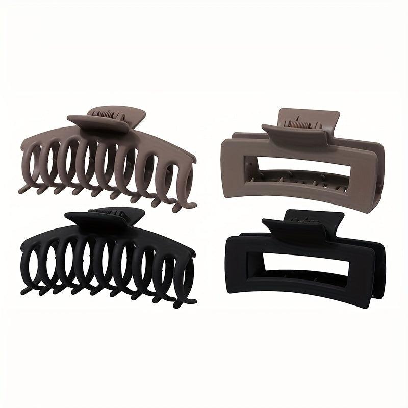 4pcs Hair Claw Set Hair Clip Hair Accessories