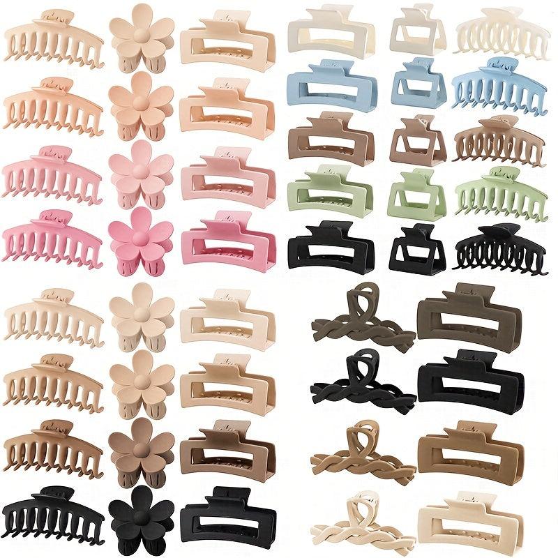4pcs Hair Claw Set Hair Clip Hair Accessories
