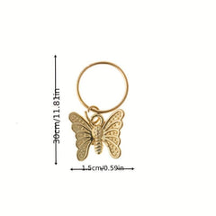 Butterfly Hair Ring Head Ornament Hippie Style Headwear Hair Accessories