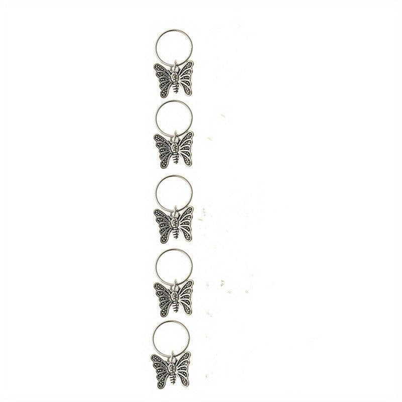 Butterfly Hair Ring Head Ornament Hippie Style Headwear Hair Accessories