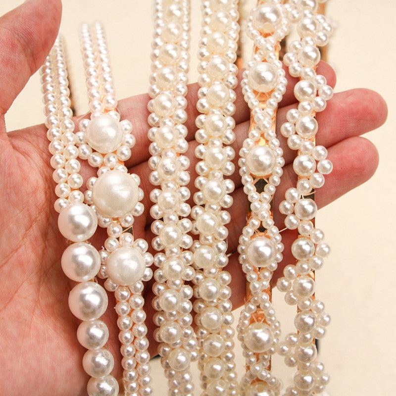 Faux Pearl Headband Hair Clip Hair Accessories