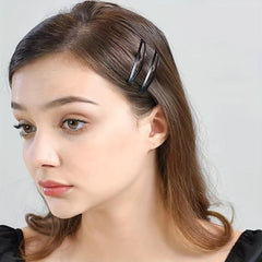 5pcs Snap Hair Clips All-match Barrettes Hairpins Classic