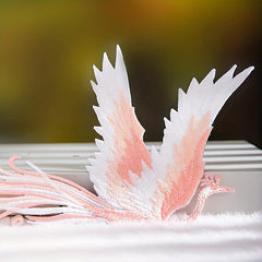 Phoenix Shape Embroidered Cloth Stickers DIY Decoration