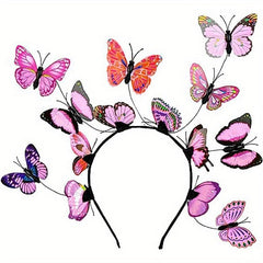 Butterfly Headband Hair Band for Party Cosplay Costume