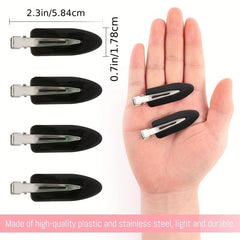 12pcs No Crease Hair Clip for Makeup Skincare Style Hair Clip Women Girls