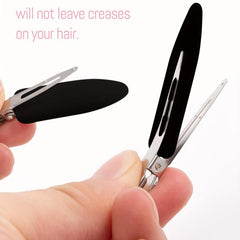12pcs No Crease Hair Clip for Makeup Skincare Style Hair Clip Women Girls