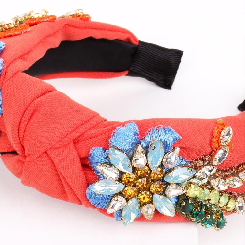 Crystal Headband Women Hair Accessories Flower Hairband