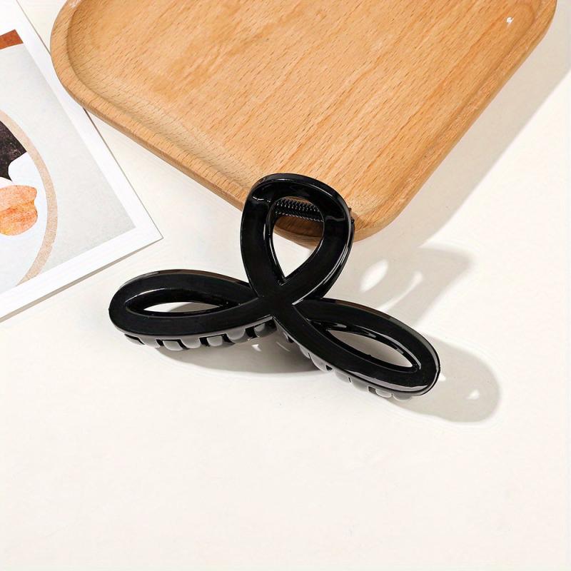 Classic Clover Hair Claw Jelly Hair Clip for Women