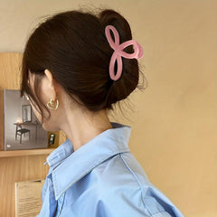 Classic Clover Hair Claw Jelly Hair Clip for Women