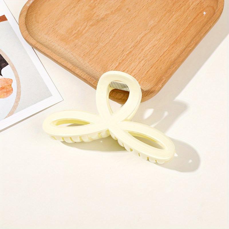 Classic Clover Hair Claw Jelly Hair Clip for Women