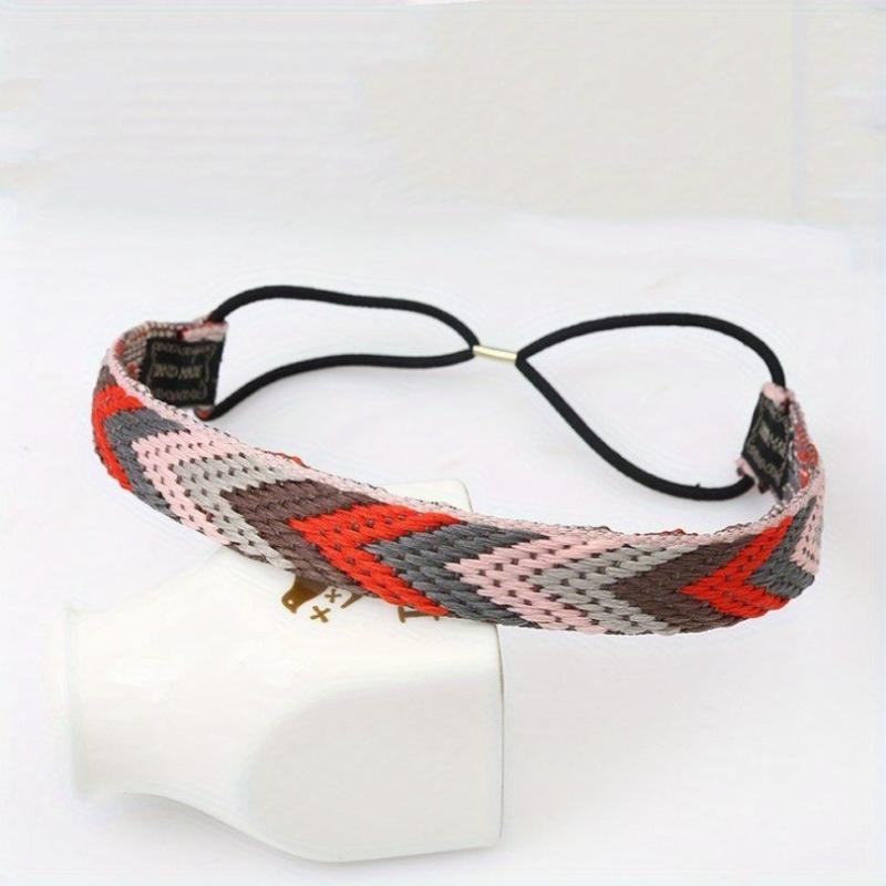 Colorful Woven Hair Tie Band Bohemian Headband
