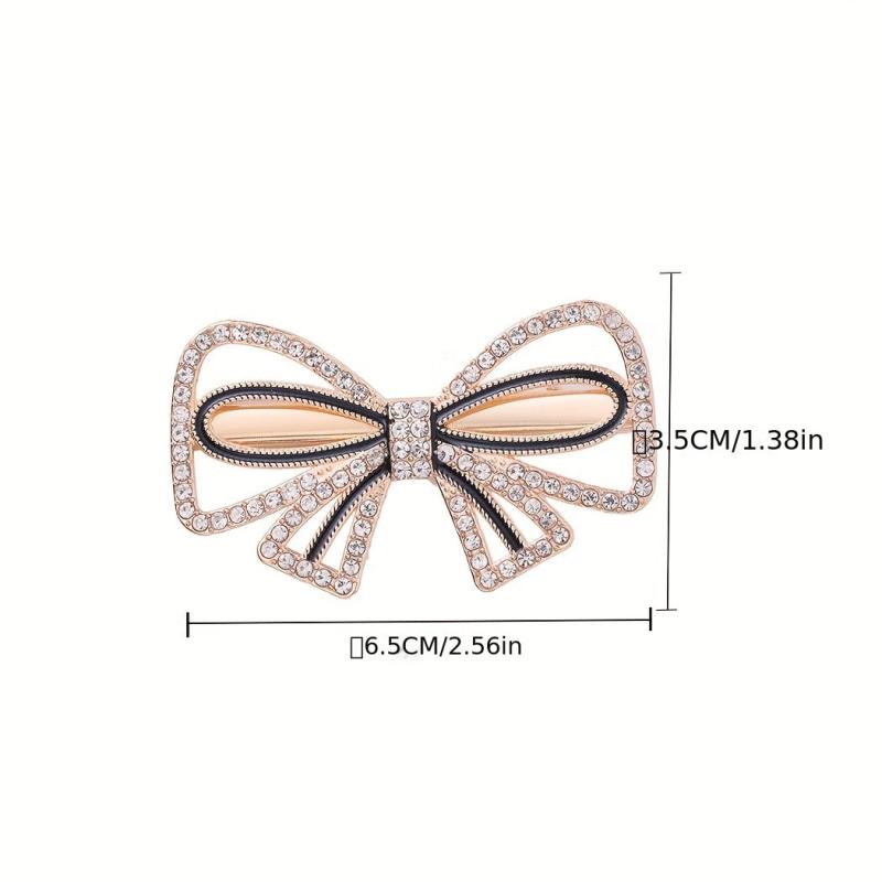 Rhinestone Duck Billed Hair Clip Glitter Hair Clip For Women Girls Hair Clip