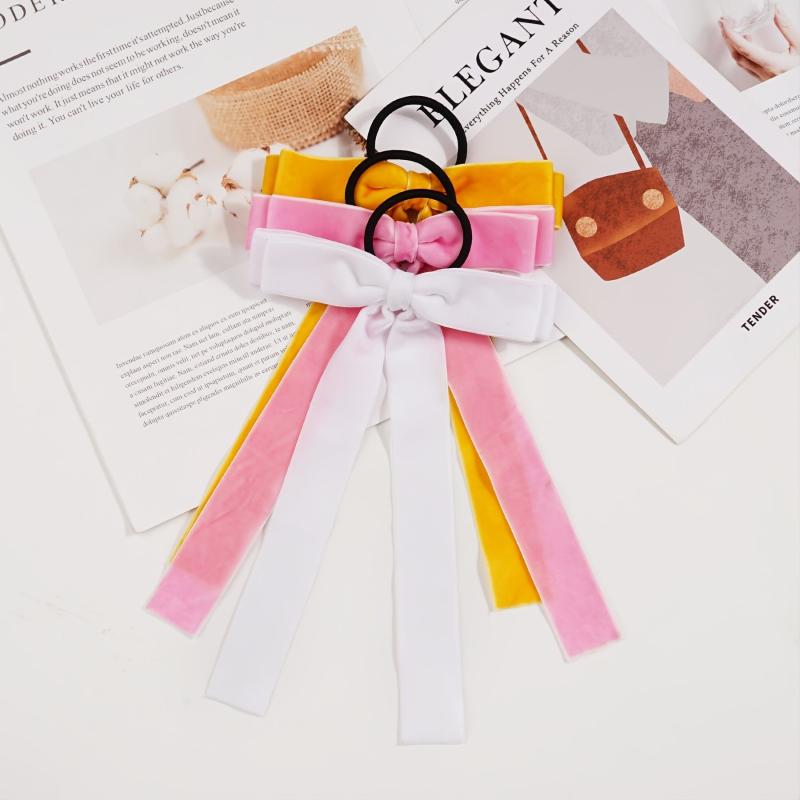 10Pcs Velvet Hair Tie Scrunchie Bobbles Hair Bands