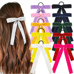 10Pcs Velvet Hair Tie Scrunchie Bobbles Hair Bands
