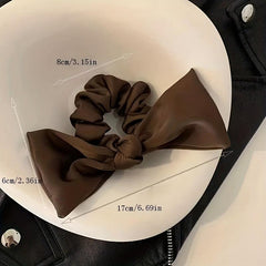 3pcs Satin Bow Scrunchies Hair Tie Style Hair Rope Girls Accessories