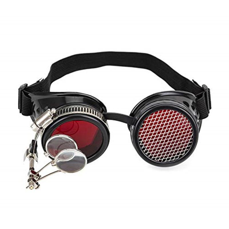 1 Pc Steampunk Goggles Costume Cosplay Accessories Vintage Rustic Goggles